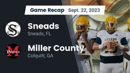 Recap: Sneads  vs. Miller County  2023