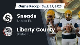 Recap: Sneads  vs. Liberty County  2023