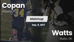 Matchup: Copan vs. Watts  2017