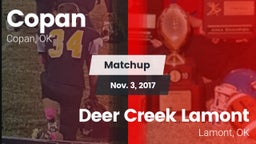 Matchup: Copan vs. Deer Creek Lamont  2017