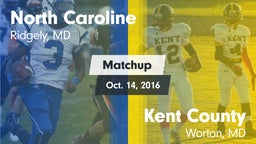 Matchup: North Caroline vs. Kent County  2016