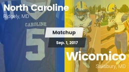 Matchup: North Caroline vs. Wicomico  2017