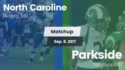 Matchup: North Caroline vs. Parkside  2017