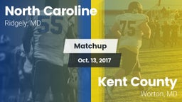 Matchup: North Caroline vs. Kent County  2017