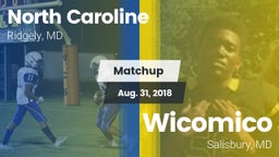 Matchup: North Caroline vs. Wicomico  2018