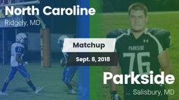 Matchup: North Caroline vs. Parkside  2018