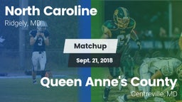 Matchup: North Caroline vs. Queen Anne's County  2018