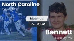 Matchup: North Caroline vs. Bennett  2018