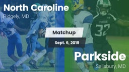 Matchup: North Caroline vs. Parkside  2019