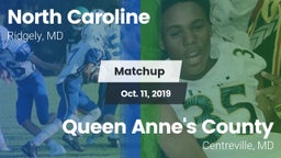 Matchup: North Caroline vs. Queen Anne's County  2019