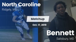 Matchup: North Caroline vs. Bennett  2019