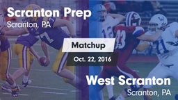 Matchup: Scranton Prep vs. West Scranton  2016