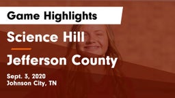 Science Hill  vs Jefferson County  Game Highlights - Sept. 3, 2020