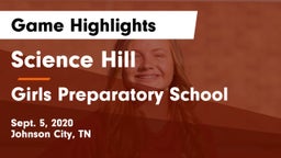 Science Hill  vs Girls Preparatory School Game Highlights - Sept. 5, 2020