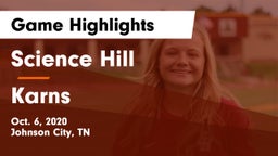 Science Hill  vs Karns  Game Highlights - Oct. 6, 2020