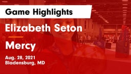 Elizabeth Seton  vs Mercy Game Highlights - Aug. 28, 2021