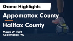 Appomattox County  vs Halifax County Game Highlights - March 29, 2022