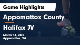 Appomattox County  vs Halifax JV Game Highlights - March 14, 2023