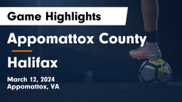 Appomattox County  vs Halifax  Game Highlights - March 12, 2024