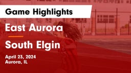 East Aurora  vs South Elgin  Game Highlights - April 23, 2024