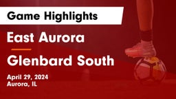 East Aurora  vs Glenbard South  Game Highlights - April 29, 2024