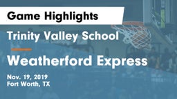 Trinity Valley School vs Weatherford Express Game Highlights - Nov. 19, 2019