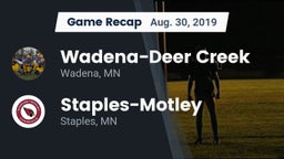Recap: Wadena-Deer Creek  vs. Staples-Motley  2019