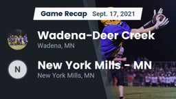 Recap: Wadena-Deer Creek  vs. New York Mills  - MN 2021