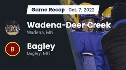 Recap: Wadena-Deer Creek  vs. Bagley  2022