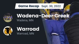 Recap: Wadena-Deer Creek  vs. Warroad  2022