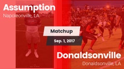 Matchup: Assumption vs. Donaldsonville  2017