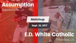 Matchup: Assumption vs. E.D. White Catholic  2017