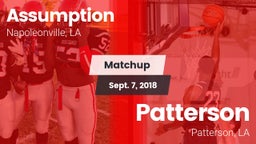 Matchup: Assumption vs. Patterson  2018