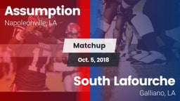 Matchup: Assumption vs. South Lafourche  2018