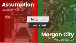 Matchup: Assumption vs. Morgan City  2018