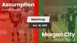 Matchup: Assumption vs. Morgan City  2019
