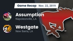 Recap: Assumption  vs. Westgate  2019