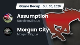 Recap: Assumption  vs. Morgan City  2020