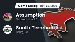 Recap: Assumption  vs. South Terrebonne  2020