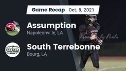 Recap: Assumption  vs. South Terrebonne  2021