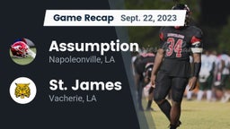 Recap: Assumption  vs. St. James  2023