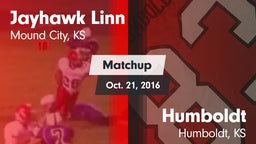 Matchup: Jayhawk Linn vs. Humboldt  2016