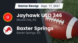 Recap: Jayhawk USD 346 vs. Baxter Springs   2021