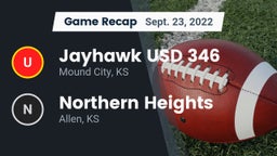 Recap: Jayhawk USD 346 vs. Northern Heights  2022