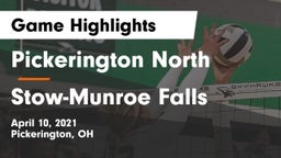 Pickerington North  vs Stow-Munroe Falls  Game Highlights - April 10, 2021