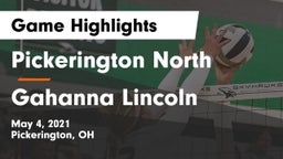 Pickerington North  vs Gahanna Lincoln  Game Highlights - May 4, 2021