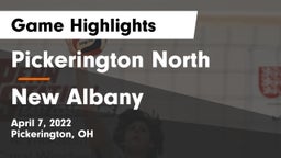 Pickerington North  vs New Albany Game Highlights - April 7, 2022