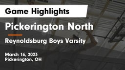 Pickerington North  vs Reynoldsburg  Boys Varsity Game Highlights - March 16, 2023