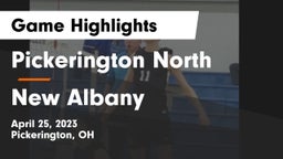 Pickerington North  vs New Albany  Game Highlights - April 25, 2023