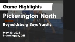 Pickerington North  vs Reynoldsburg  Boys Varsity Game Highlights - May 10, 2023